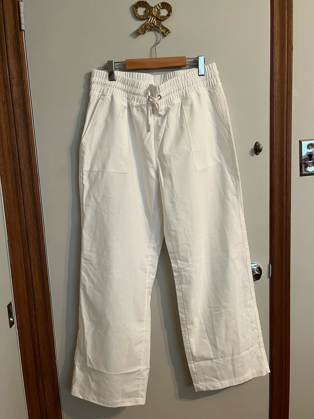 Linen cotton pants
